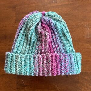 Multicolor Knit Beanie